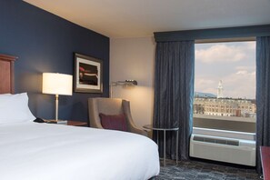 Premium bedding, down duvets, pillow-top beds, in-room safe