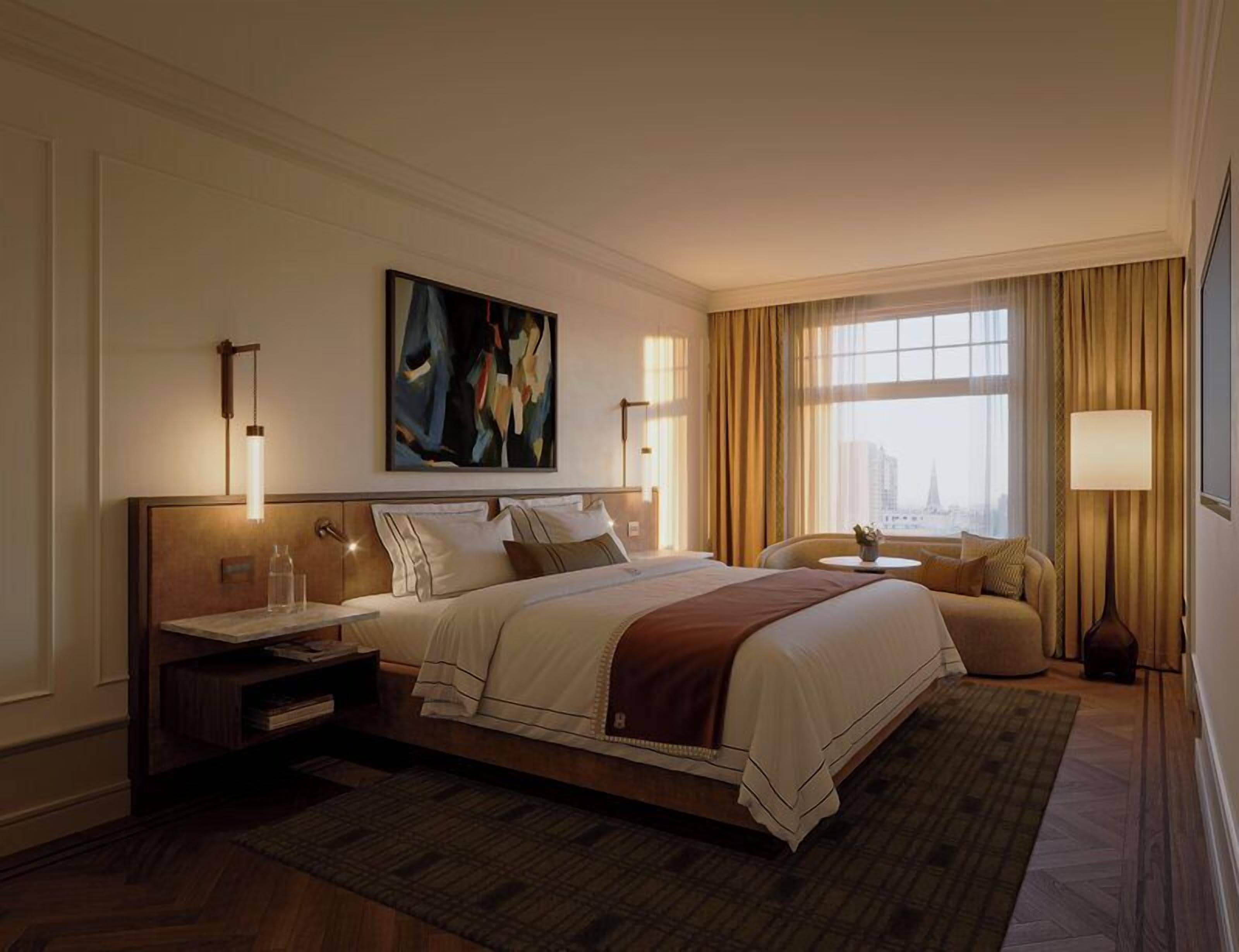 1 bedroom, premium bedding, in-room safe, desk