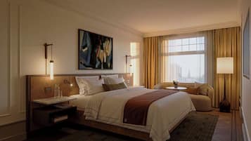 1 phòng ngủ, bộ đồ giường cao cấp, két bảo mật tại phòng, bàn