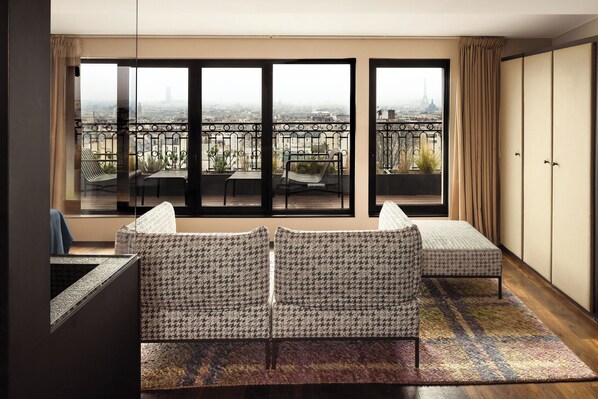 Penthouse | Vue de la chambre