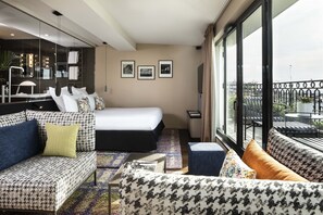 Penthouse | Literie de qualité supérieure, minibar, coffres-forts dans les chambres