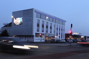 Overnatningsstedets facade