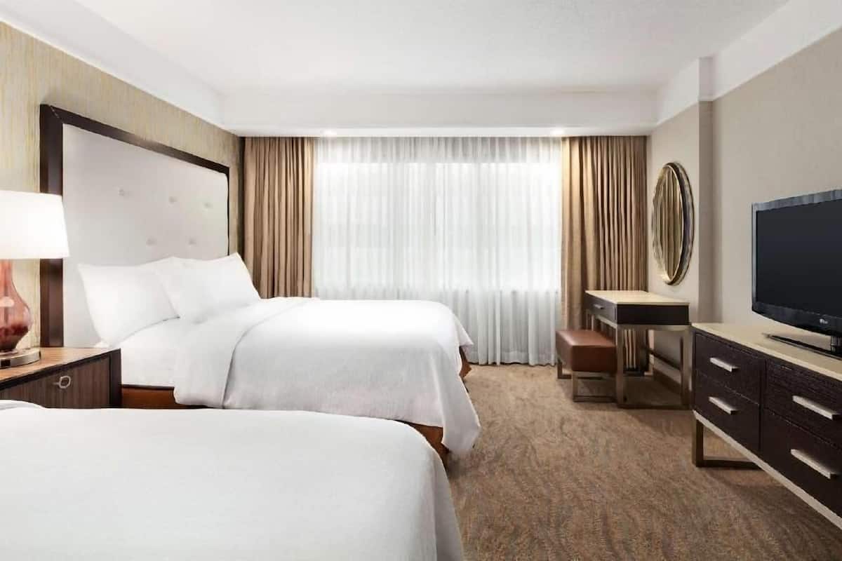 Premium bedding, in-room safe, desk, soundproofing
