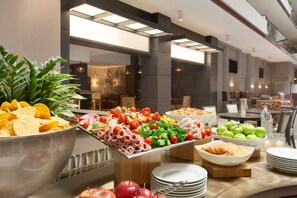 Dîner servi sur place
