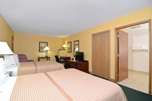 Desk, iron/ironing board, rollaway beds, free WiFi