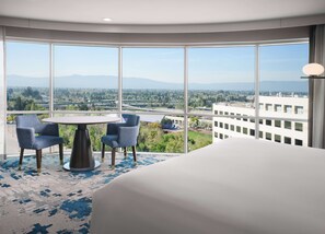 Presidential Suite, 1 Bedroom | Living area | 55-inch LCD TV with cable channels, TV, pay films