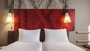 Premium bedding, pillow-top beds, in-room safe, desk