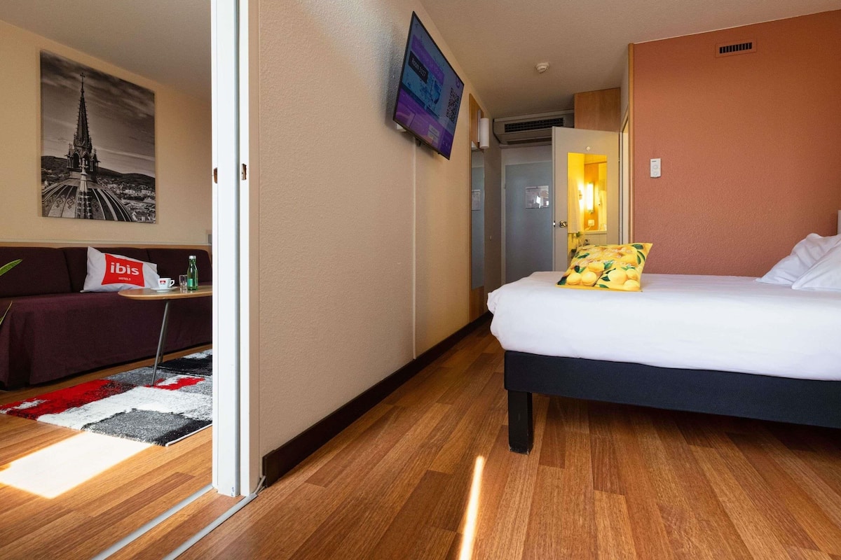 Apartamento Confort, 1 cama doble, habitaciones comunicadas (New Sleeping Comfort Concent) | 2 dormitorios, ropa de cama hipoalergénica, escritorio y cunas gratuitas