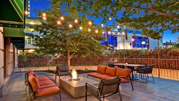 Front of property – evening/night