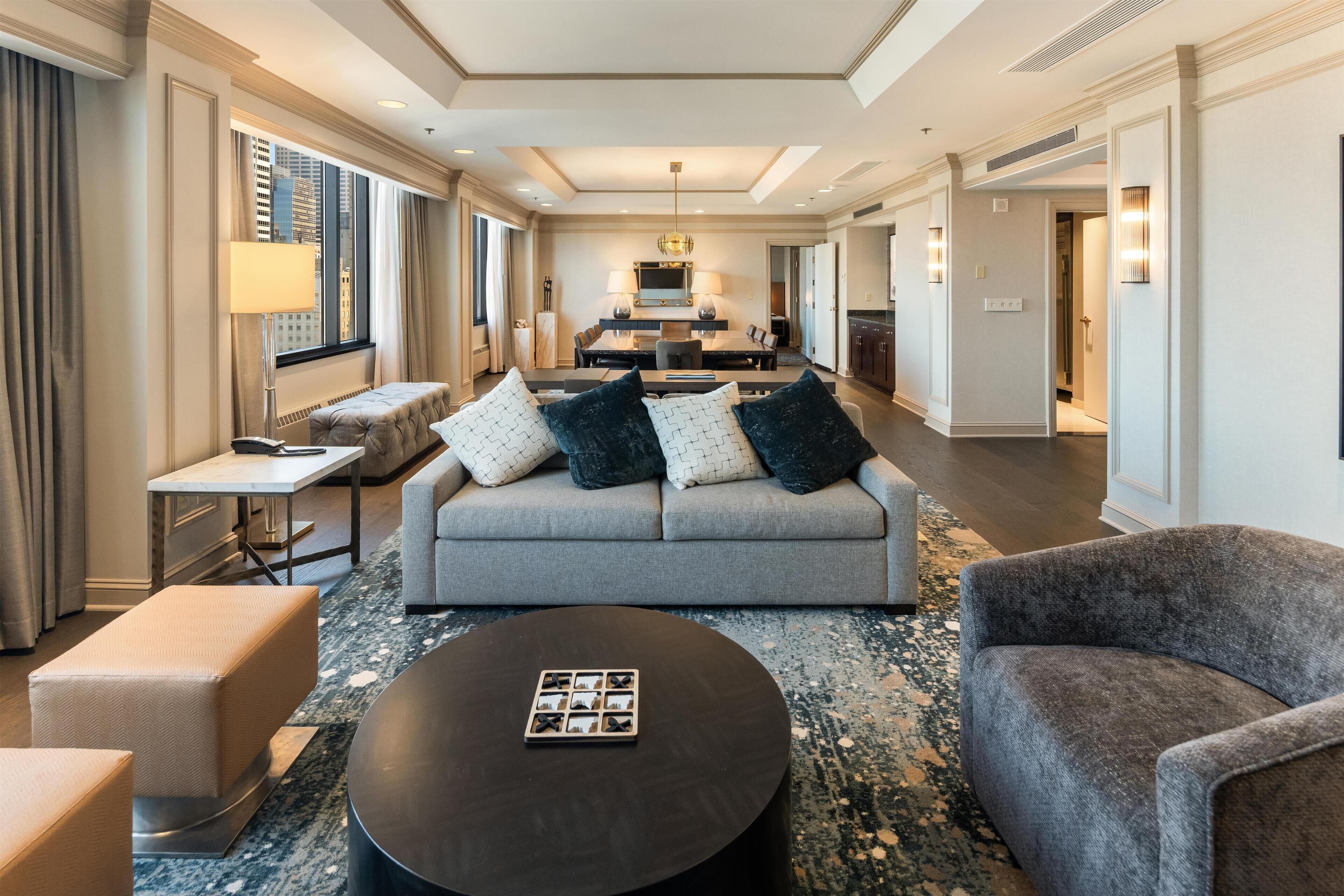 Room (Royal Parlor) | Living area | 50-inch LCD TV with cable channels, TV, iPod dock