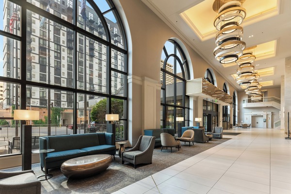 Sitzecke in der Lobby