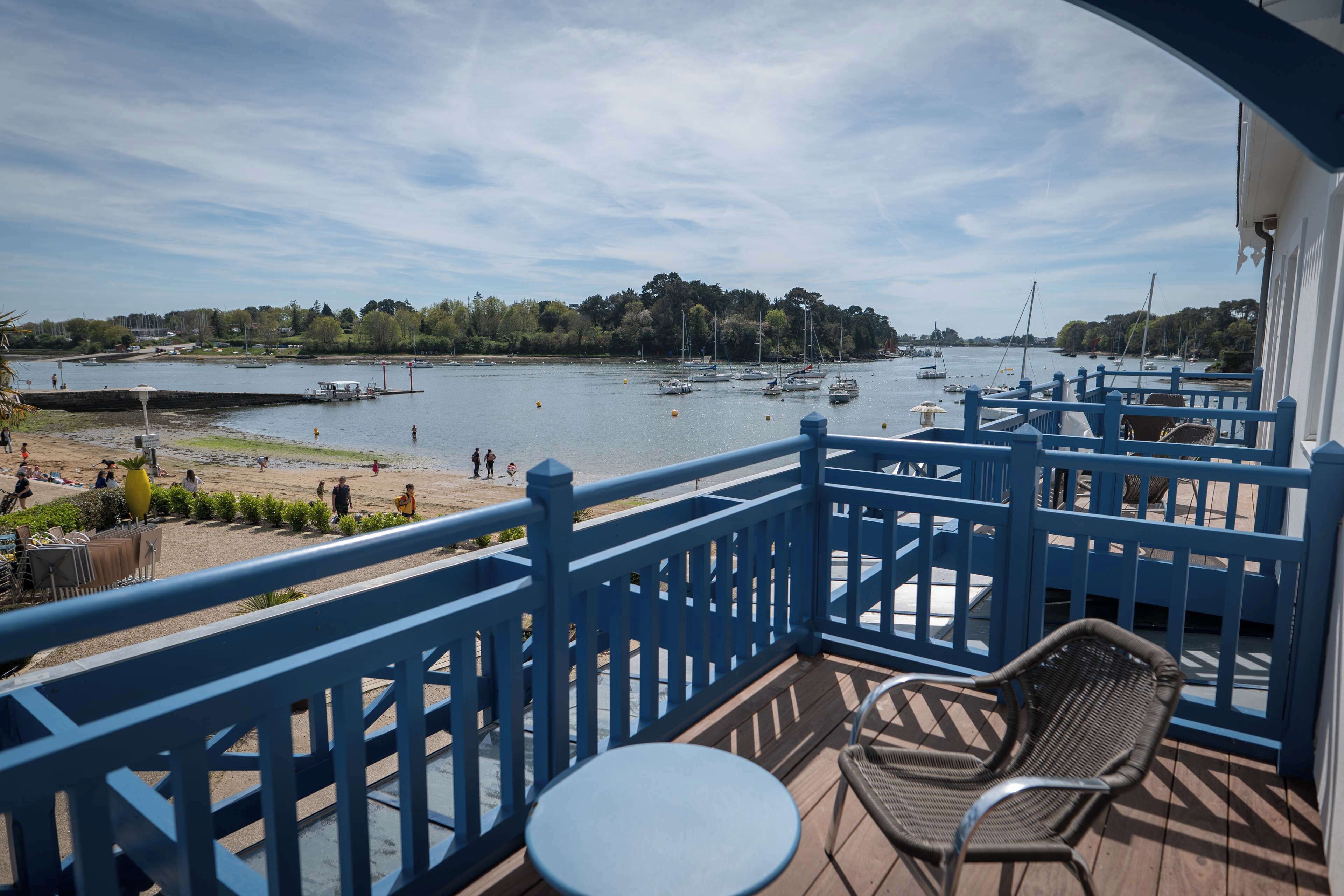 superior room, 1 queen bed, balcony, sea view | view from room