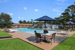 Seasonal outdoor pool