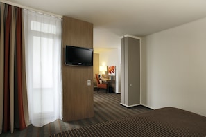 23-inch TV with satellite channels