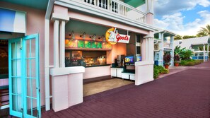 Daily cooked-to-order breakfast for a fee
