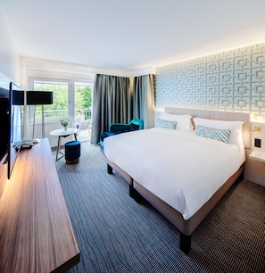 Executive-rum - 1 queensize-säng - terrass | Sängtillbehör av högsta kvalitet och minibar