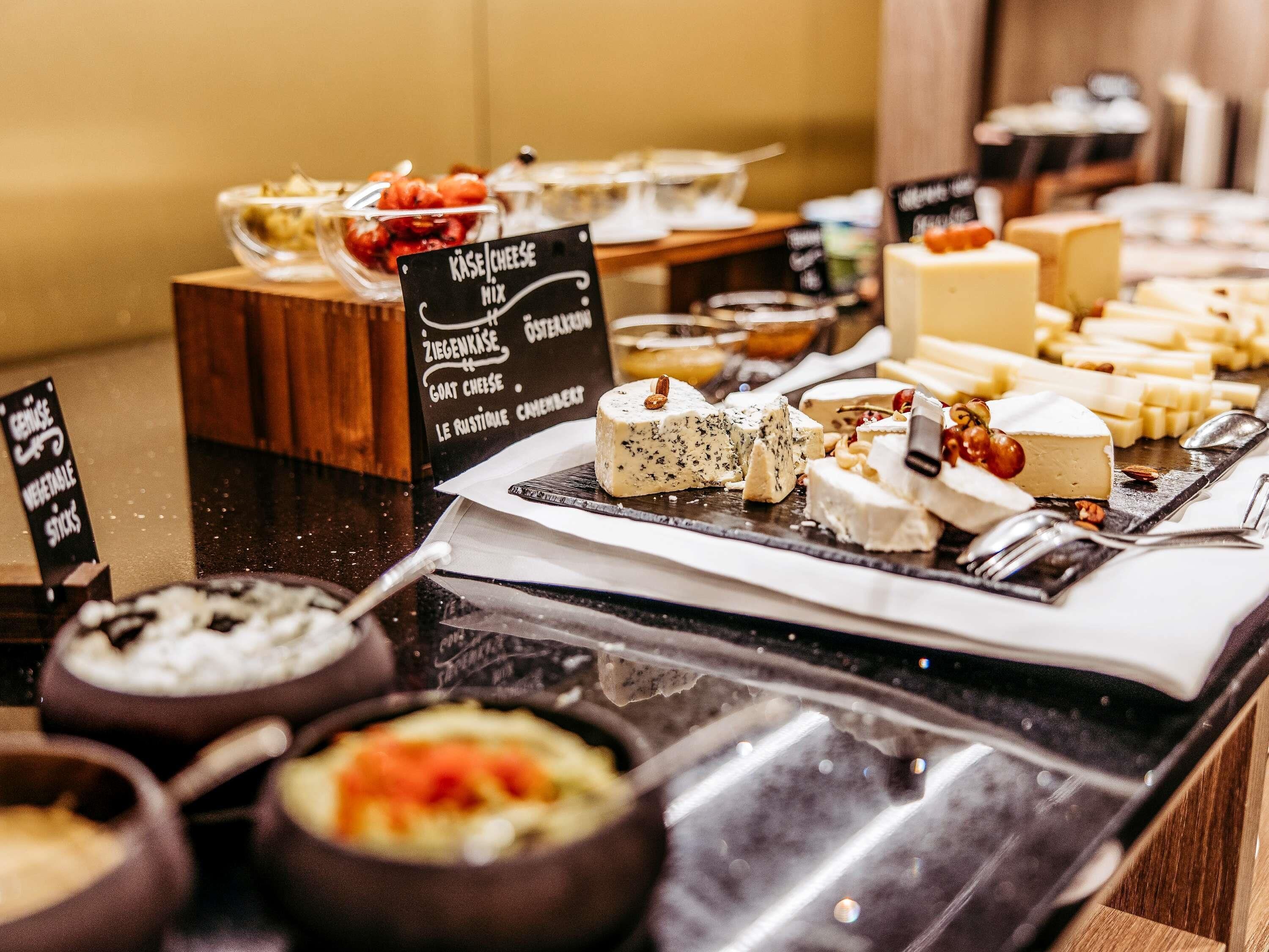 Daily buffet breakfast for a fee