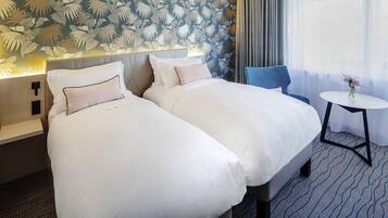 Phòng 2 giường đơn phong cách cổ điển, 2 giường đơn | Bộ đồ giường cao cấp, minibar, két bảo mật tại phòng, bàn