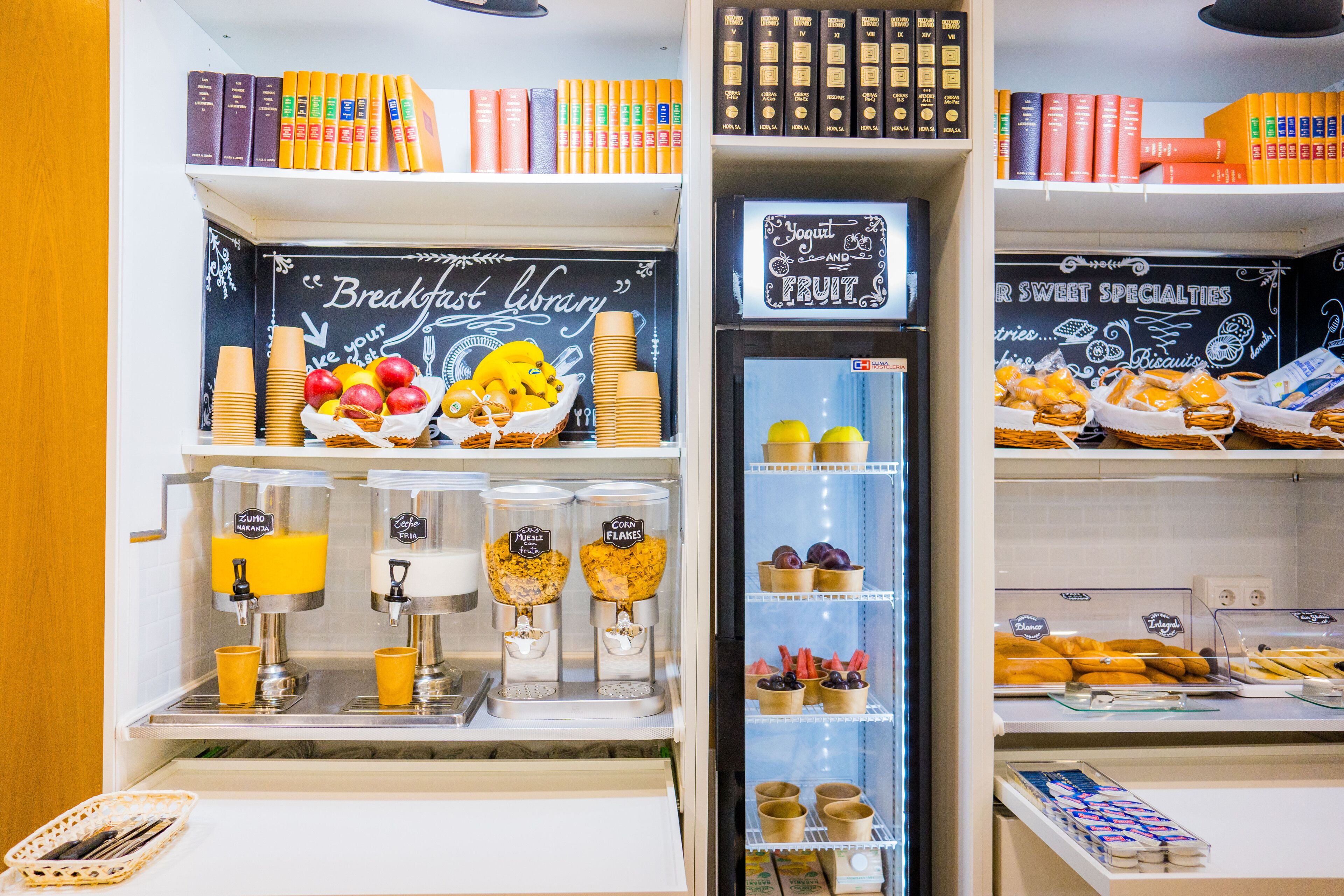 Daily continental breakfast for a fee