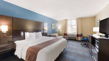 In-room safe, desk, iron/ironing board, rollaway beds