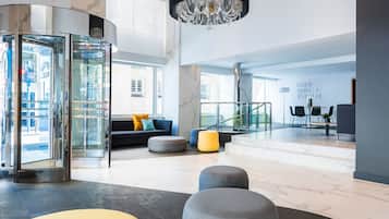 Interior entrance