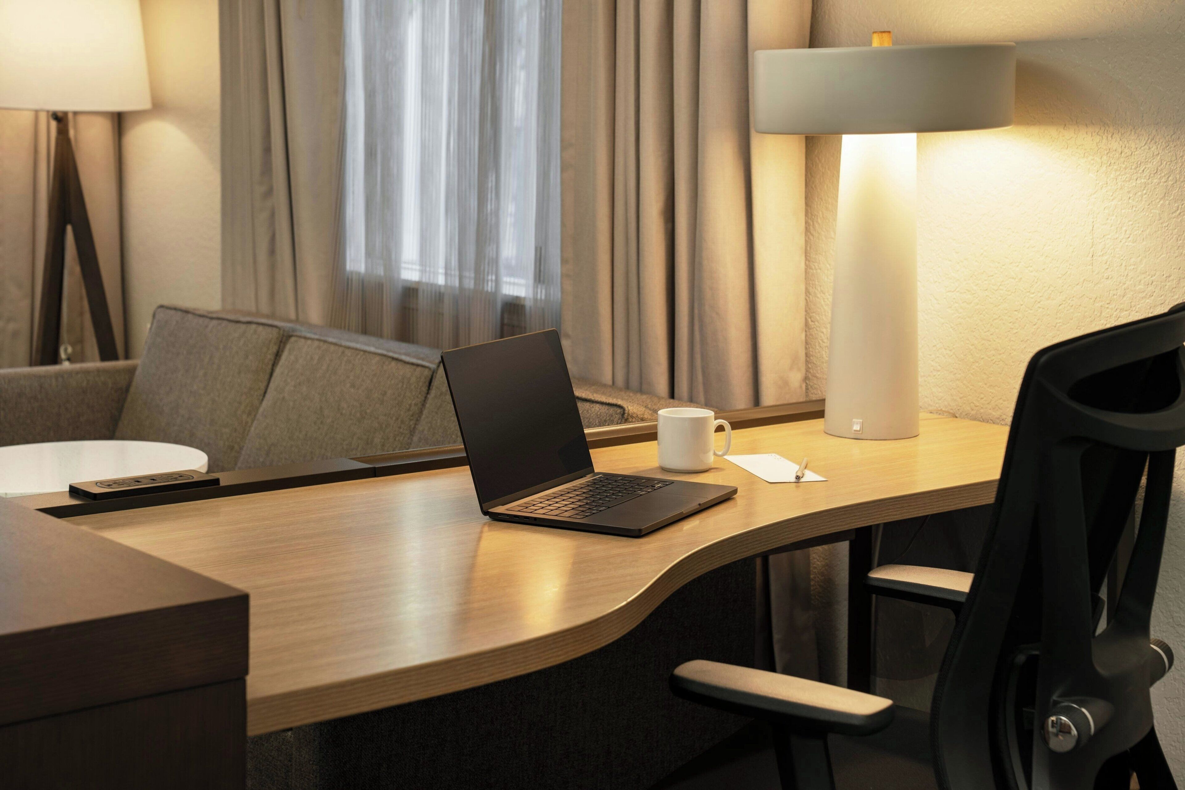 Premium bedding, blackout drapes, iron/ironing board, WiFi (free)
