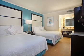 Room, 2 Double Beds | Pillowtop beds, in-room safe, iron/ironing board, free cribs/infant beds at Fairfield Inn and Suites by Marriott Key West