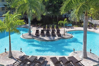 Outdoor pool, open 7:00 AM to 10:00 PM, free cabanas, sun loungers at Fairfield Inn and Suites by Marriott Key West