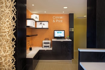 Business center at Fairfield Inn and Suites by Marriott Key West