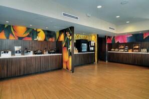 Free daily full breakfast 