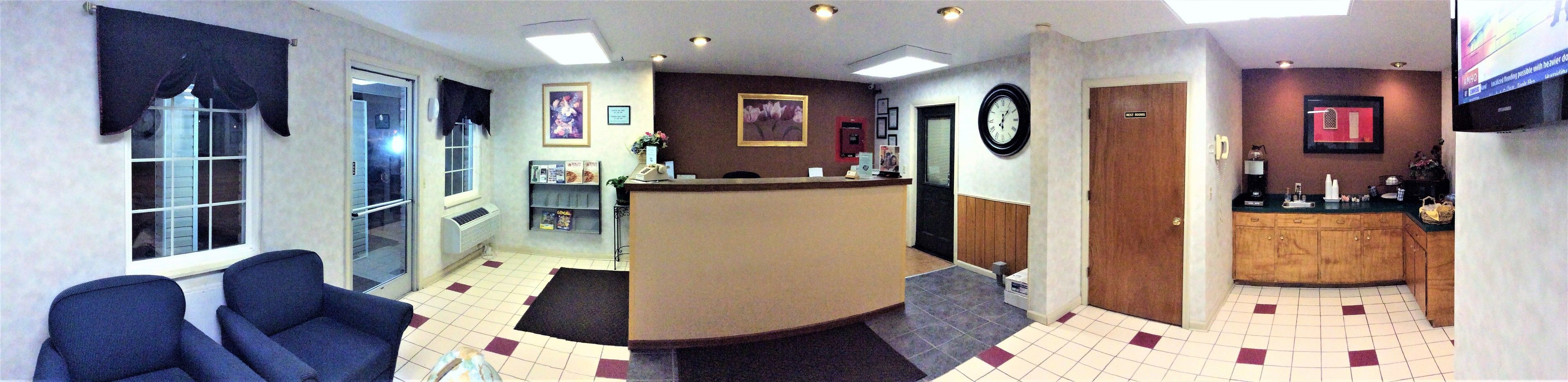 Sala de estar en el lobby