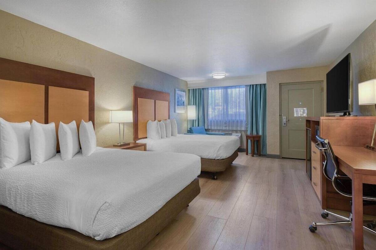 Blackout drapes, iron/ironing board, rollaway beds (surcharge)