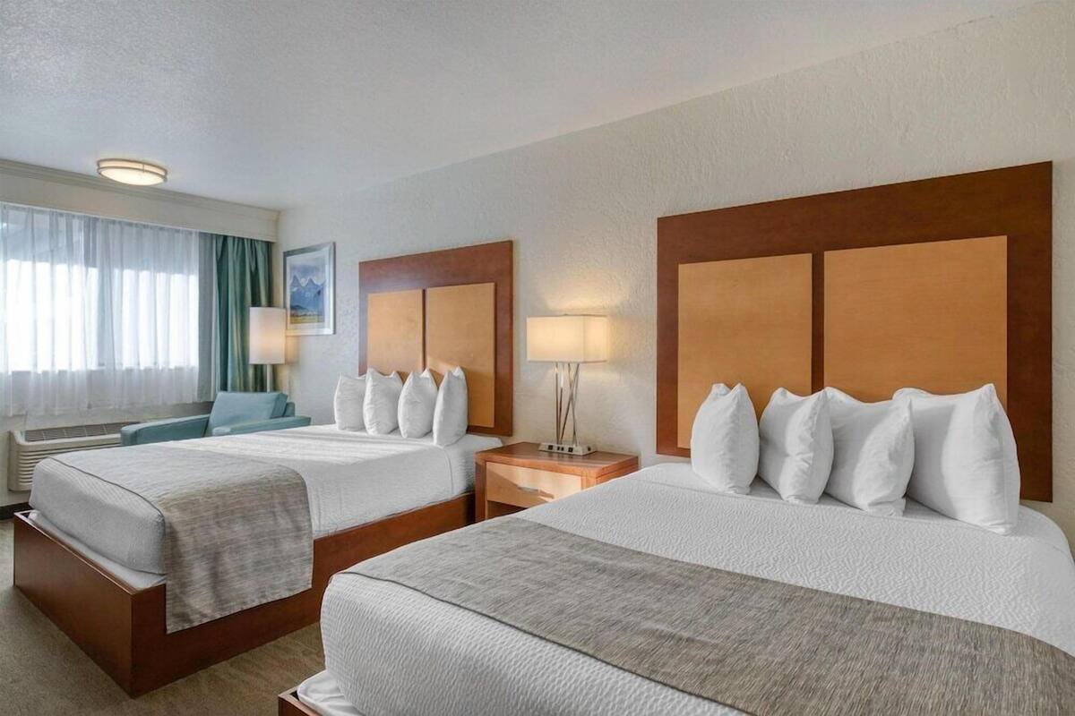Blackout drapes, iron/ironing board, rollaway beds (surcharge)
