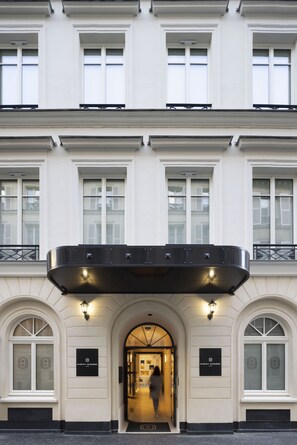 Façade de l’hébergement