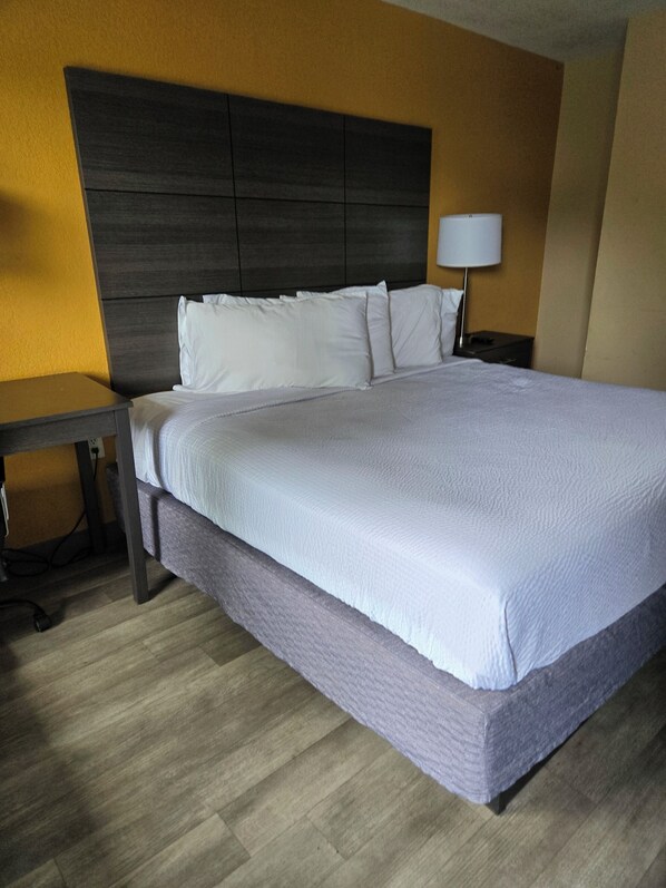 Premium bedding, memory-foam beds, iron/ironing board, free WiFi