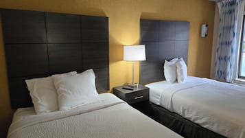 Premium bedding, memory foam beds, iron/ironing board, free WiFi