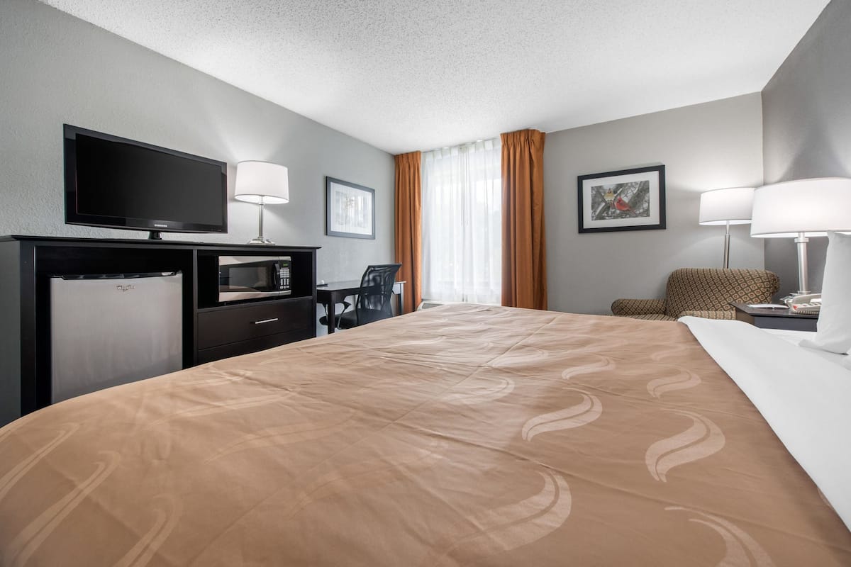 1 bedroom, desk, iron/ironing board, free cots/infant beds