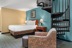 Suite, 2 Queen Beds, Non Smoking, Refrigerator & Microwave (Two Story Loft)