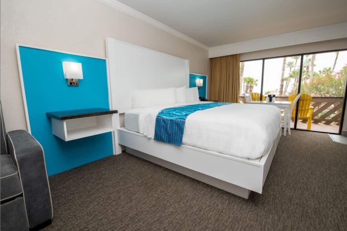 In-room safe, blackout drapes, iron/ironing board, bed sheets