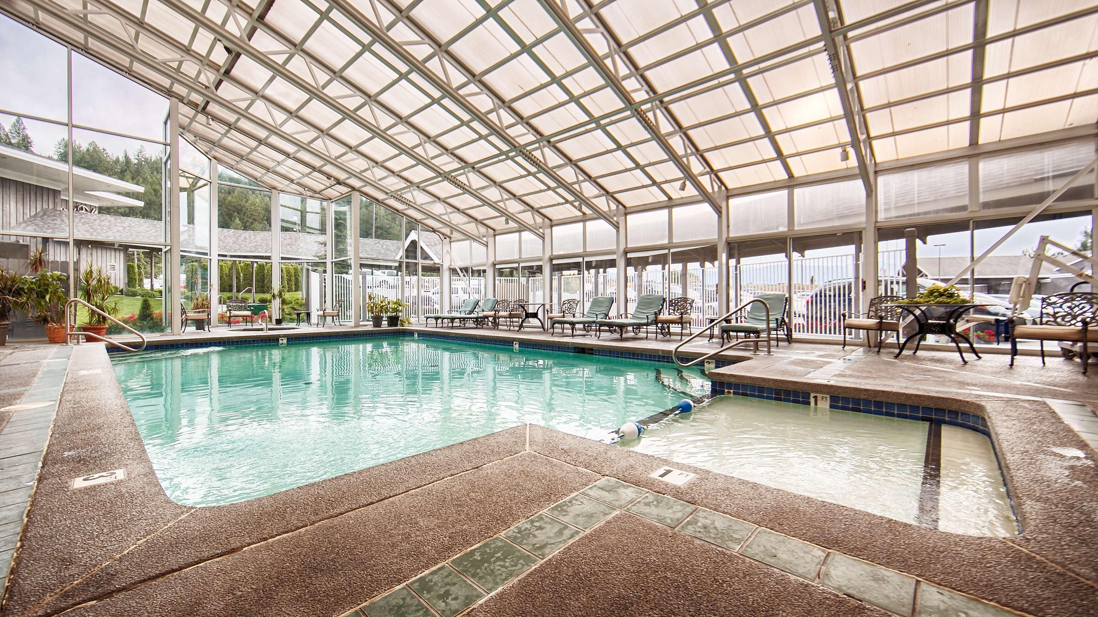 Piscine couverte