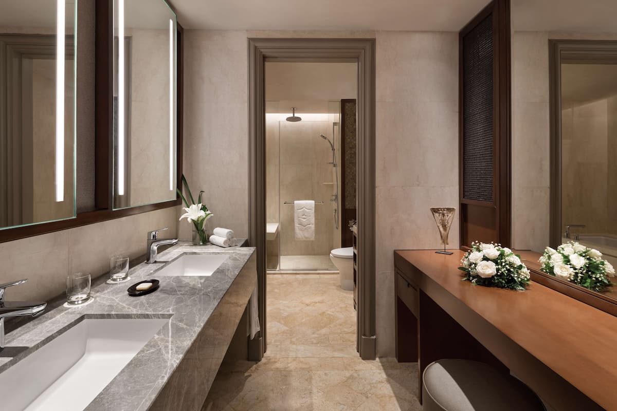 1 bedroom, hypo-allergenic bedding, in-room safe, desk