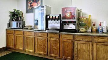 Free buffet breakfast