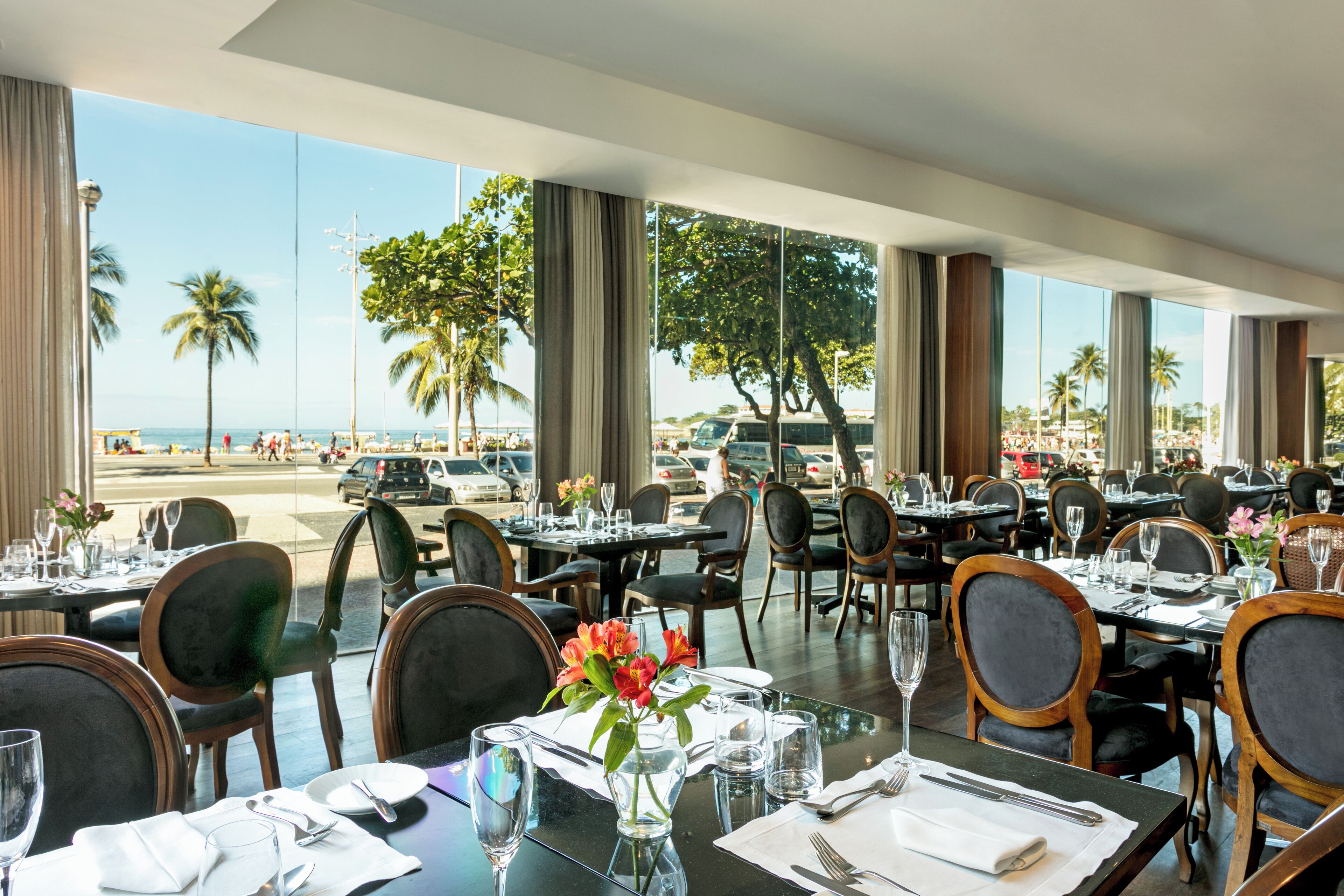 breakfast, lunch, dinner served; italian cuisine, beach views