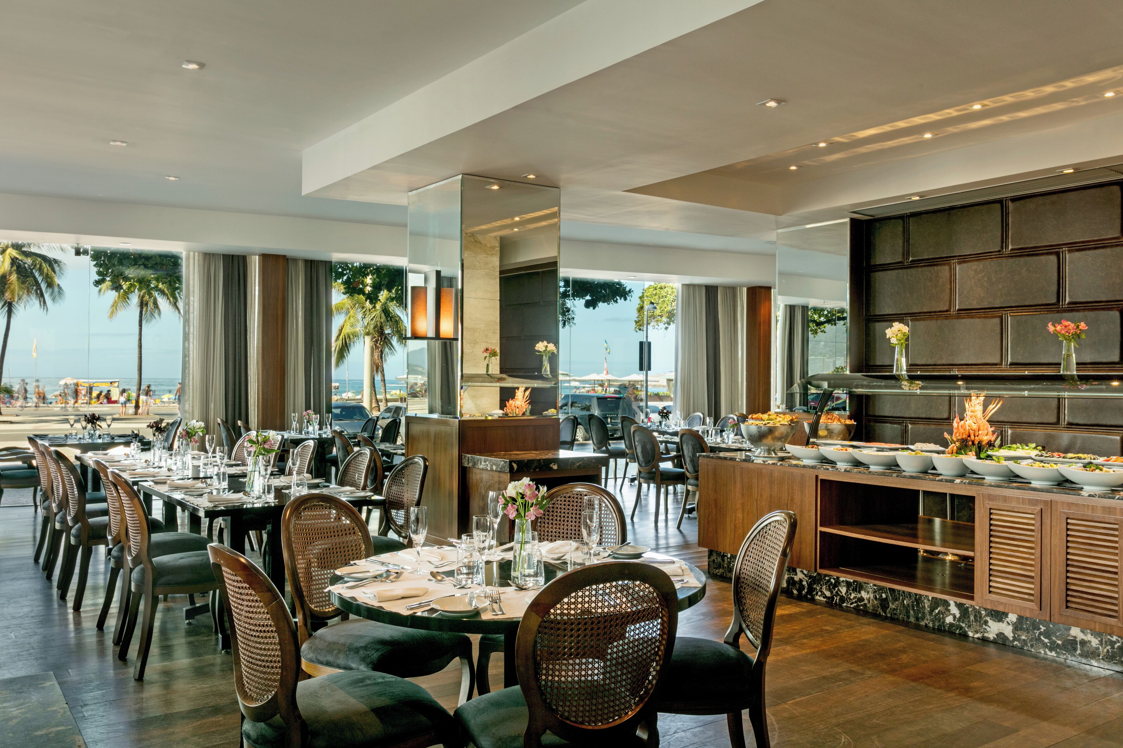 breakfast, lunch, dinner served; italian cuisine, beach views