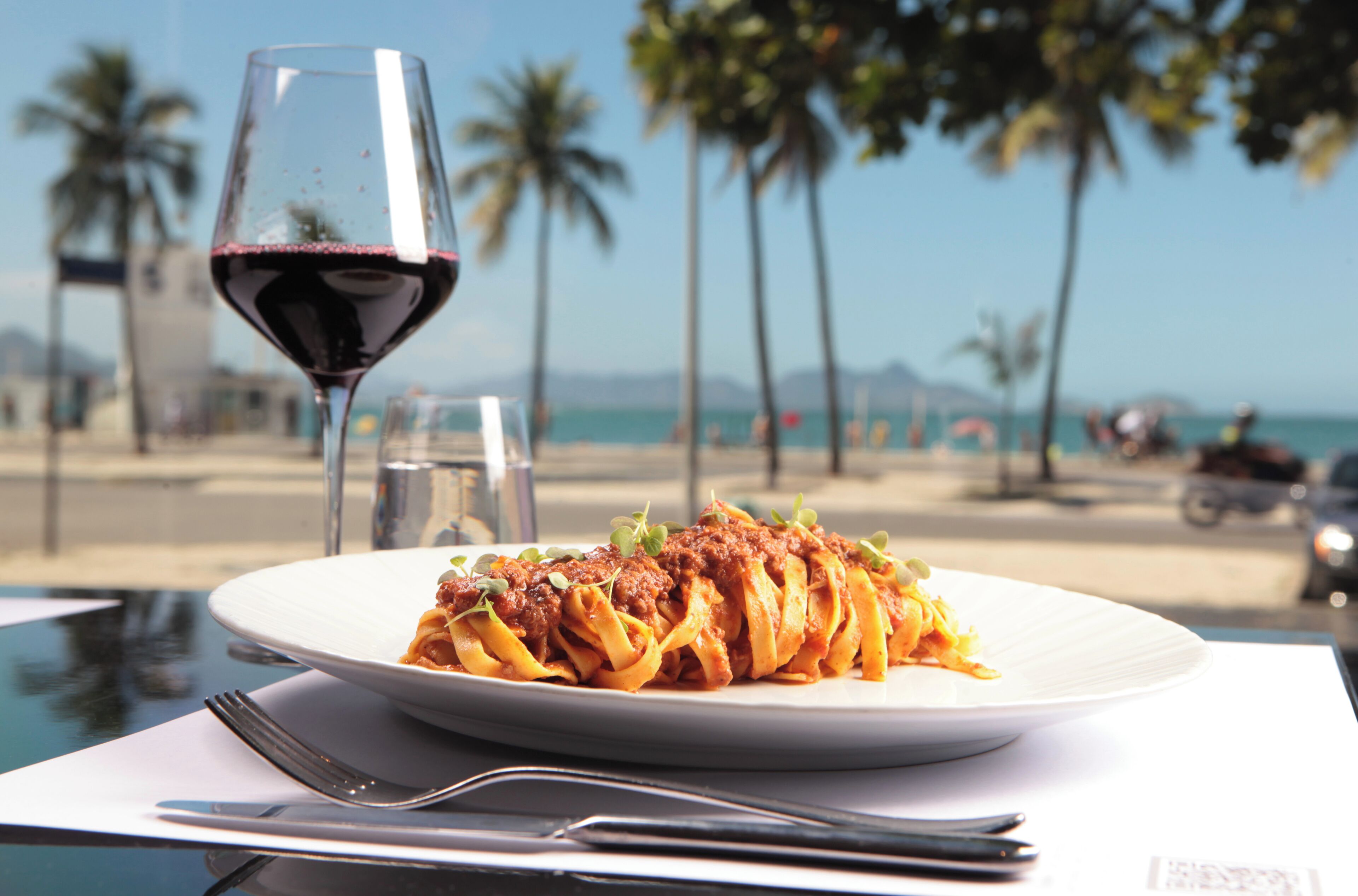 breakfast, lunch, dinner served; italian cuisine, beach views