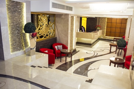 Interior entrance. Flamenco Hotel Cairo