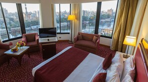 Executive Double Room, River View | Minibar, in-room safe, individually decorated, individually furnished