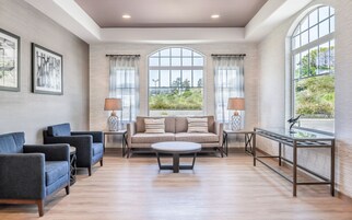 Sala de estar en el lobby