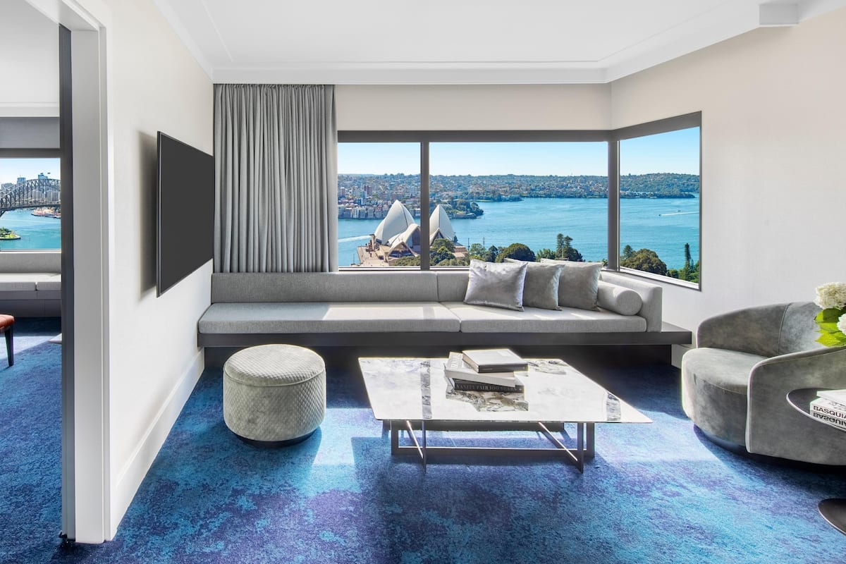 Literie de qualité supérieure, couette en duvet d'oie, minibar