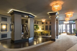 Interior entrance